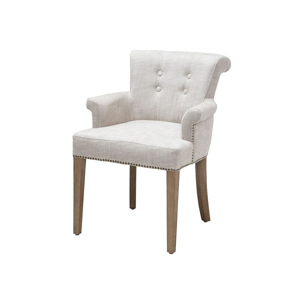 Eichholtz Key Largo Armchair - Off White Linen