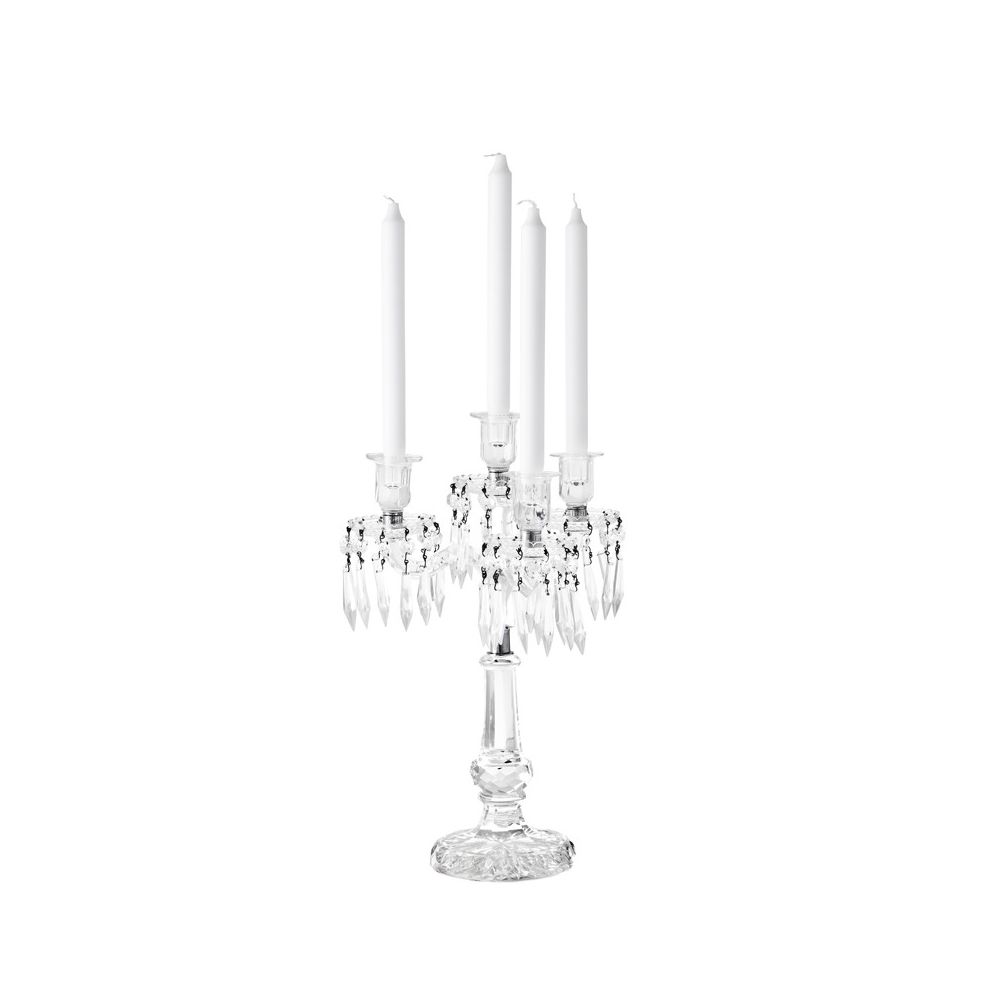Glass Droplet Candle Holder