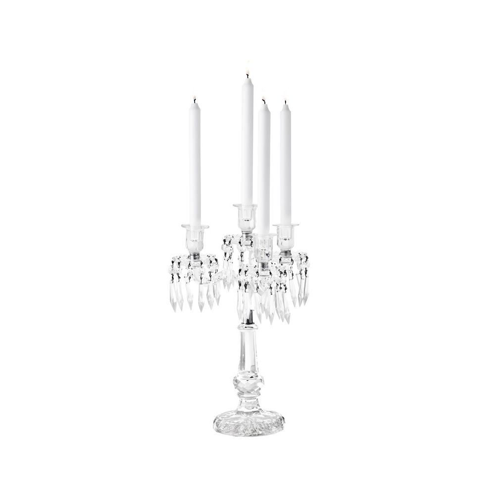 Glass Droplet Candle Holder