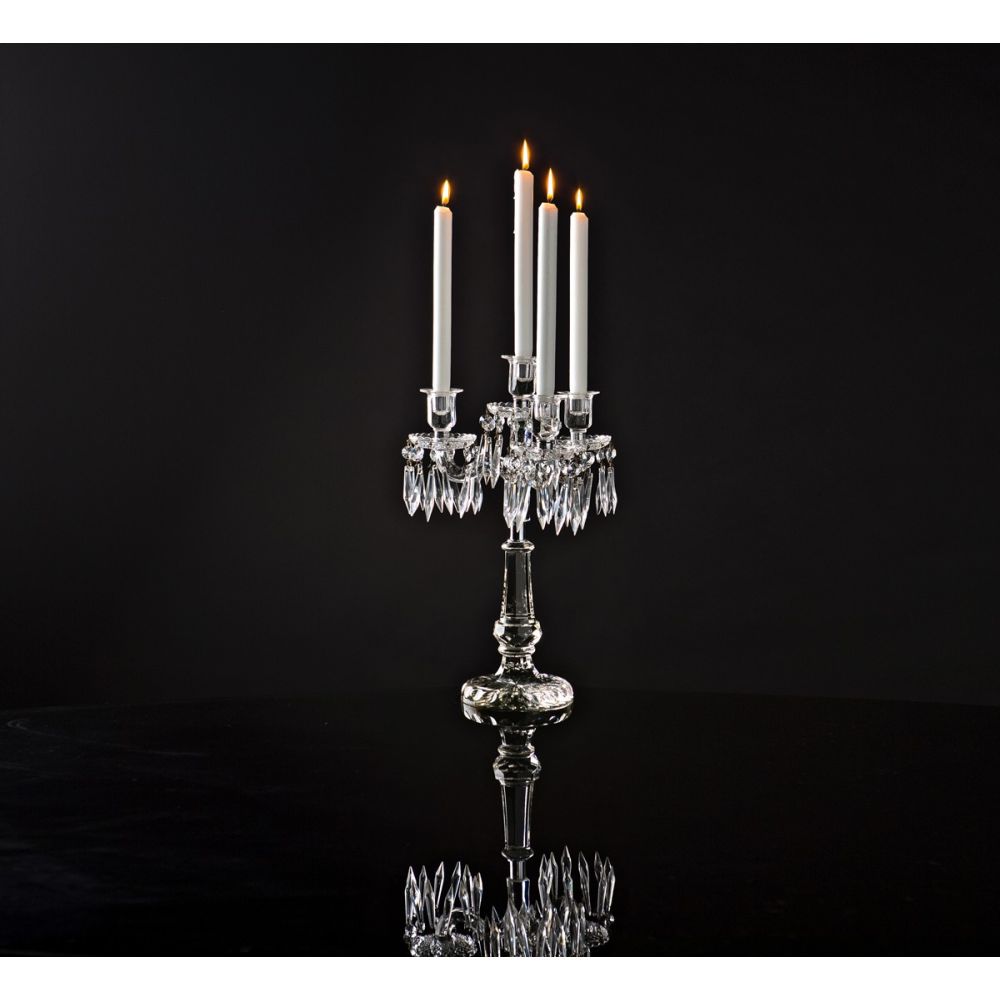 Glass Droplet Candle Holder