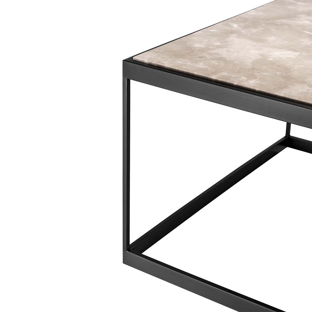 Eichholtz La Quinta Side Table - Beige Marble