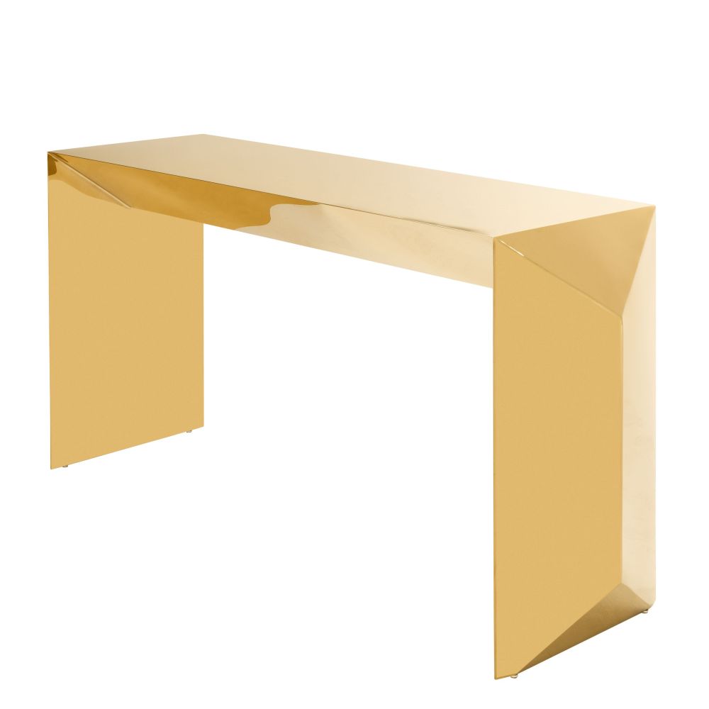 Eichholtz gold console table