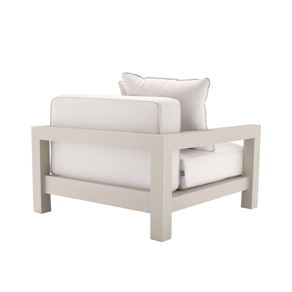 A fabulous sand and natural outdoor armchair 