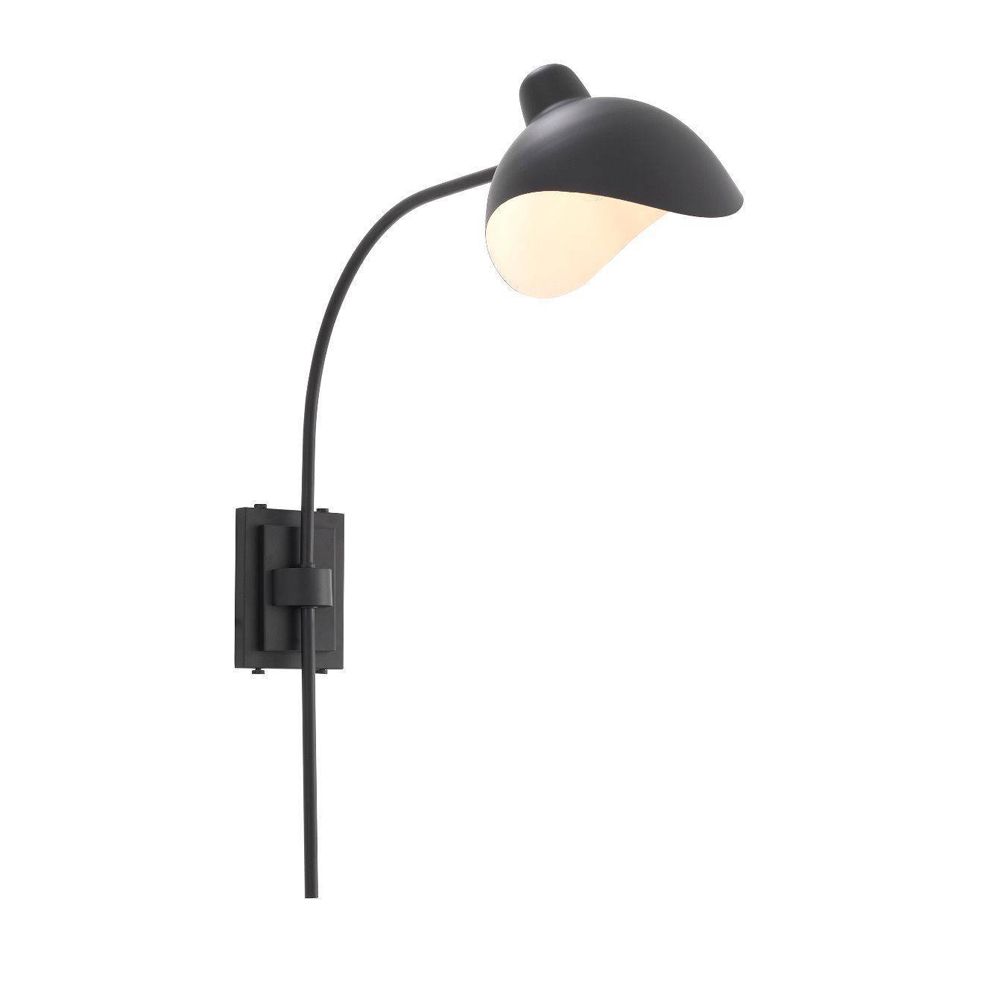 Eichholtz industrial wall lamp in a black iron finish