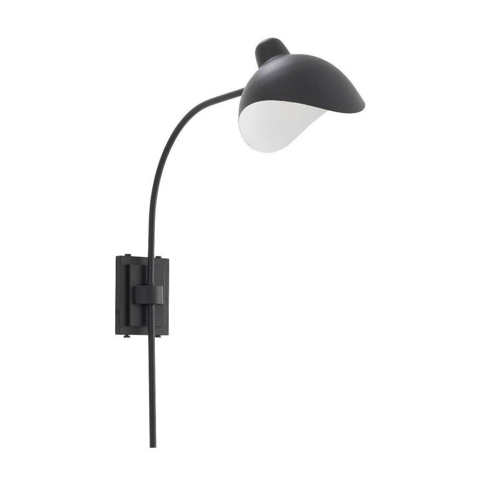 Eichholtz industrial wall lamp in a black iron finish