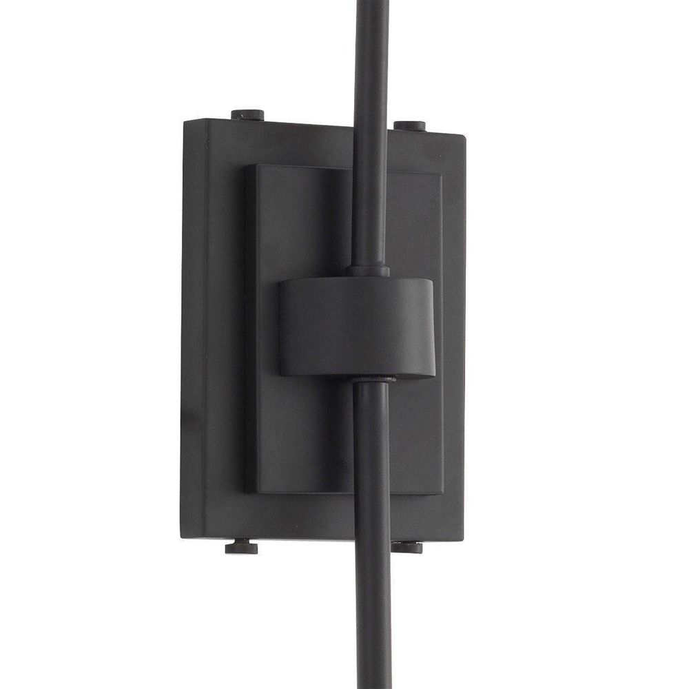 Eichholtz industrial wall lamp in a black iron finish