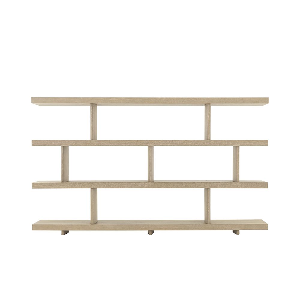 A contemporary cabinet from Eichholtz with a washed wood finish 