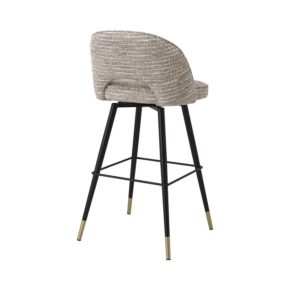 Eichholtz Cliff Bar Stool - Mademoiselle Beige - Set Of 2