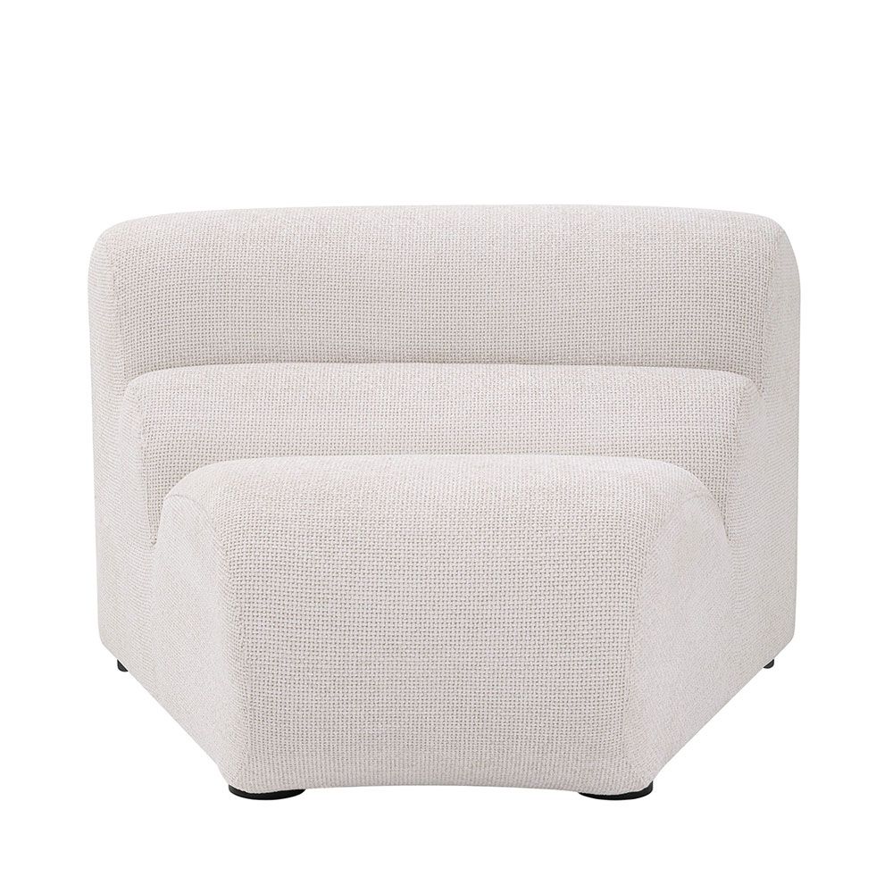 Striking modular sofa in Lyssa Off-White