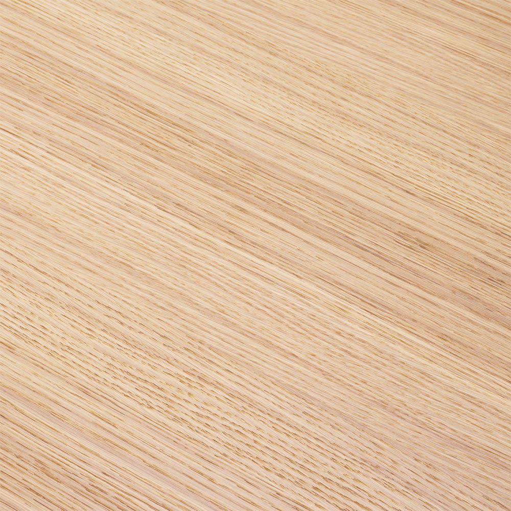 gorgeous natural wood dining table with curved edges 