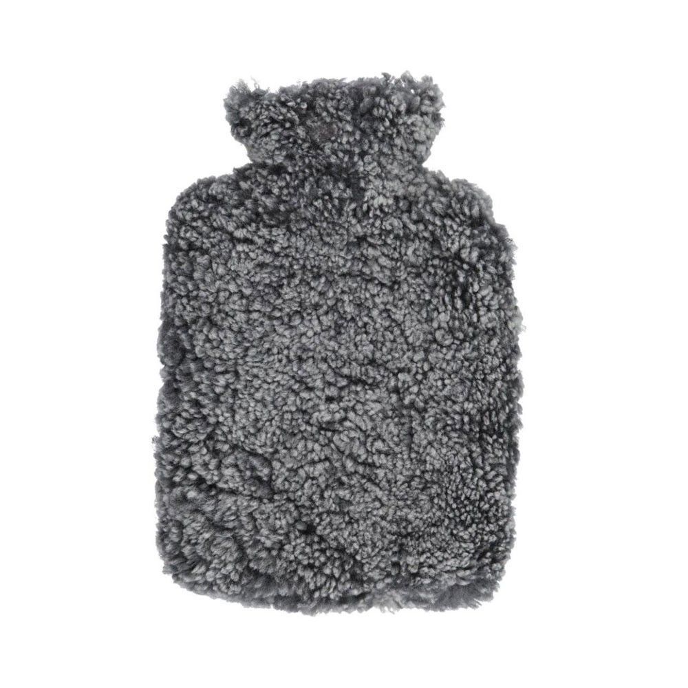 A luxurious and sumptuously soft sheepskin hot water bottle