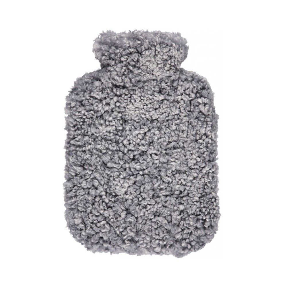 A luxurious and sumptuously soft sheepskin hot water bottle