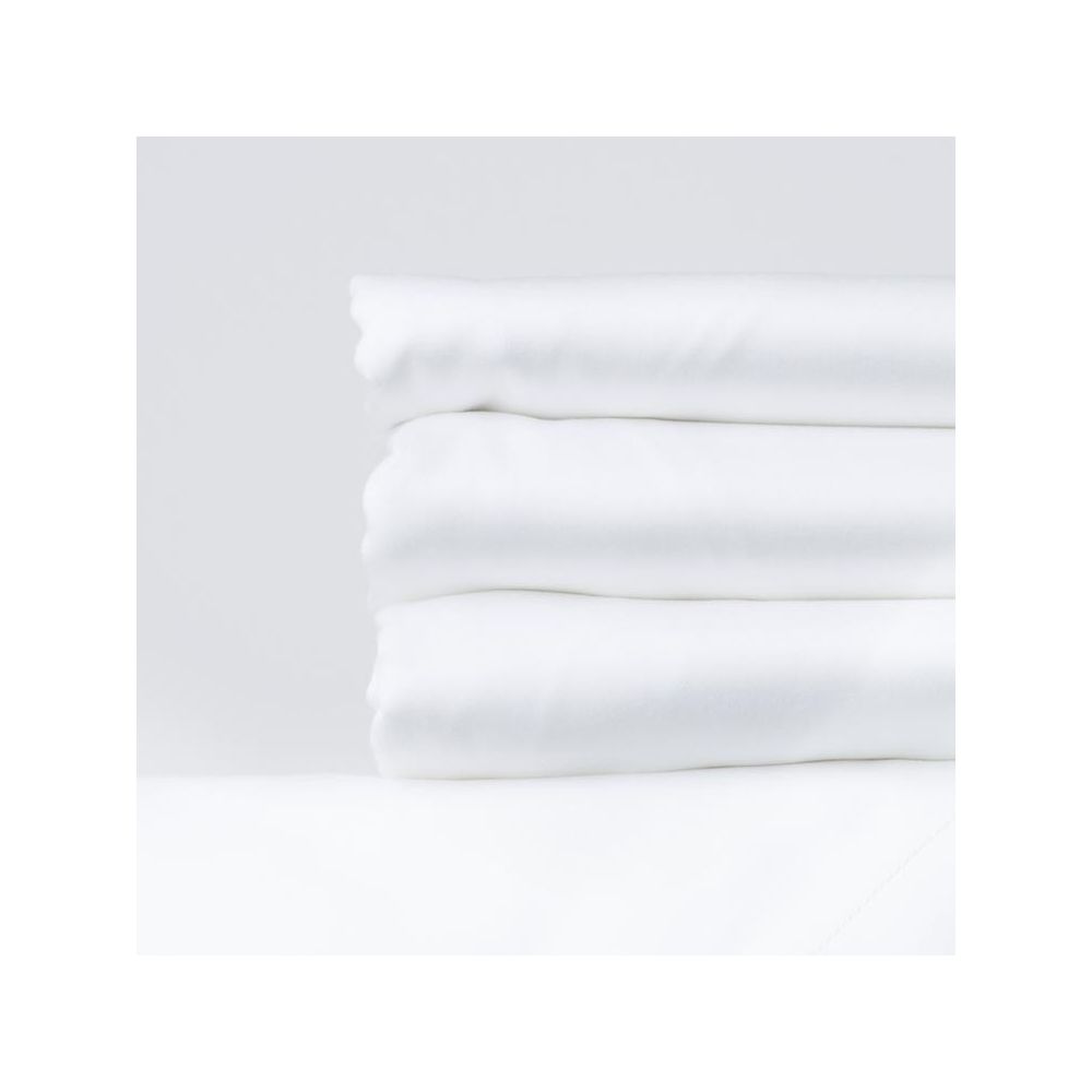 Luxury classic hotel 300tc white fitted sheet