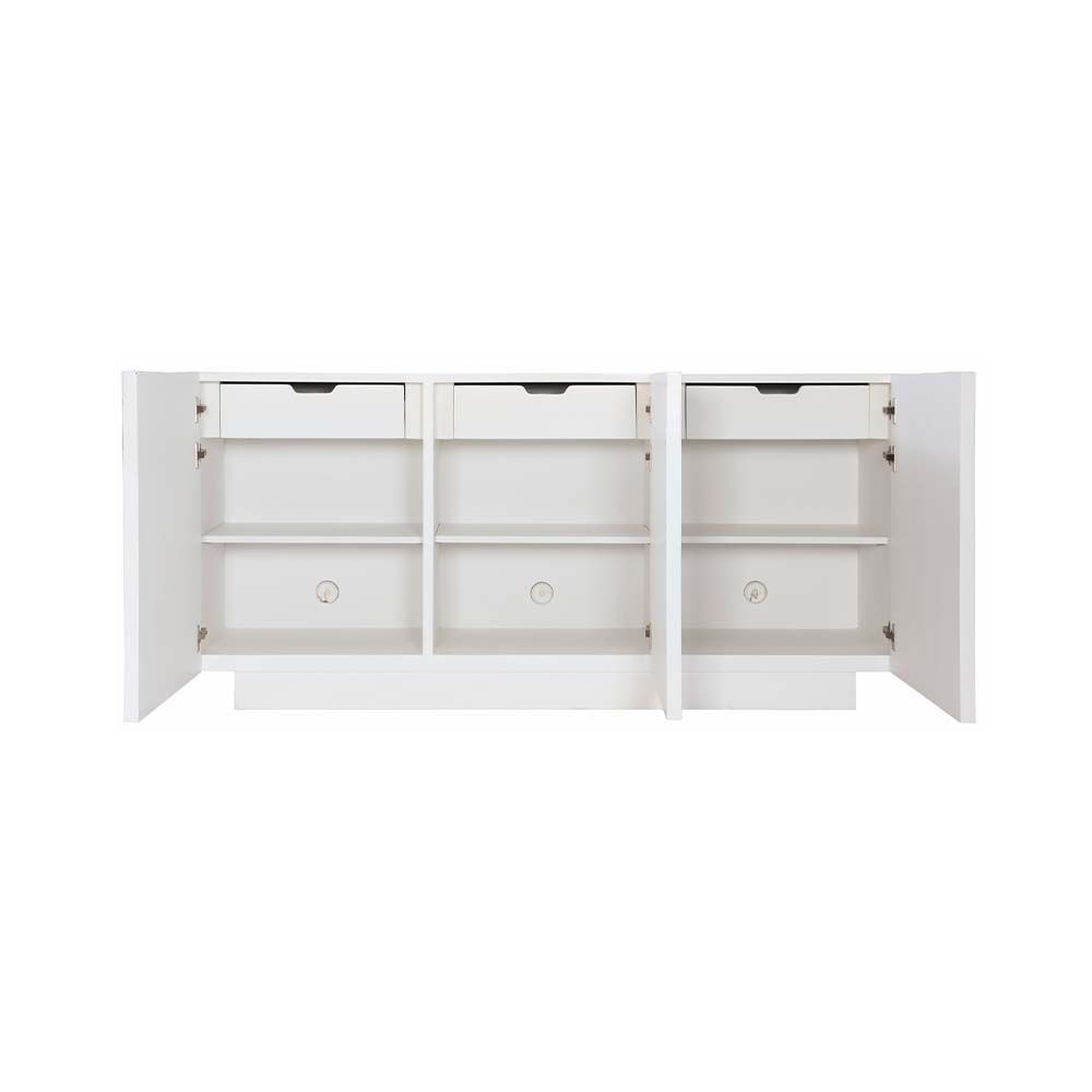 Chic chevron sideboard in multiple colours 