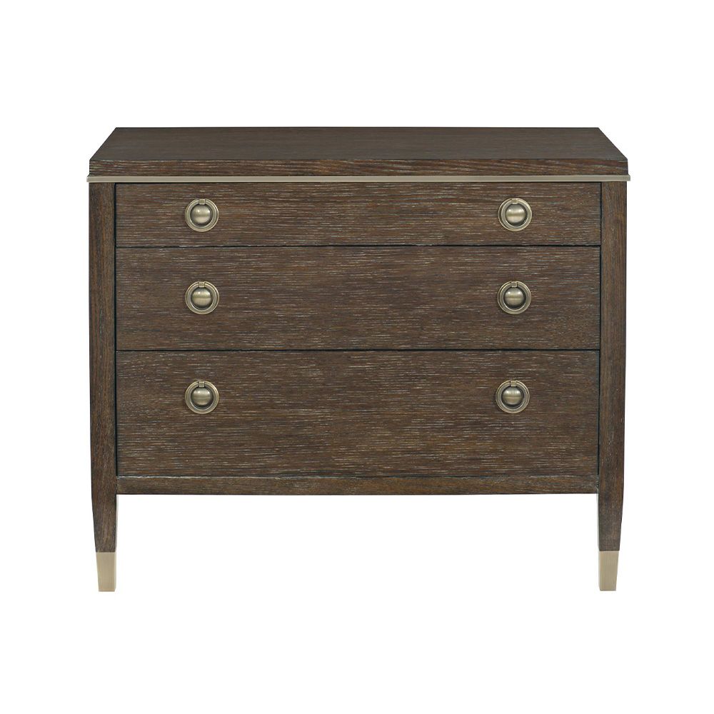 A gorgeous arabica finish bedside table