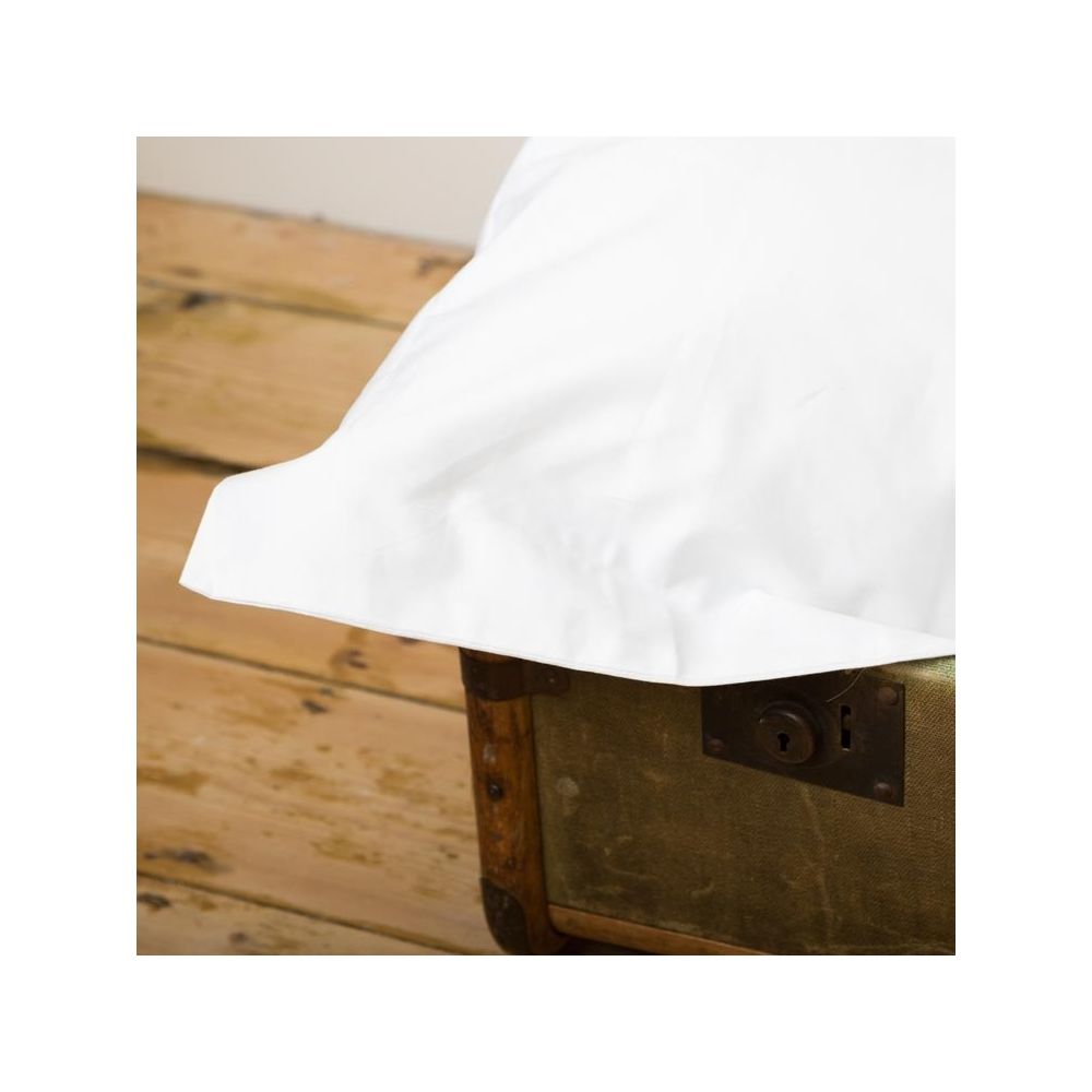 Luxury hotel soft and strong 400tc white oxford pillowcases
