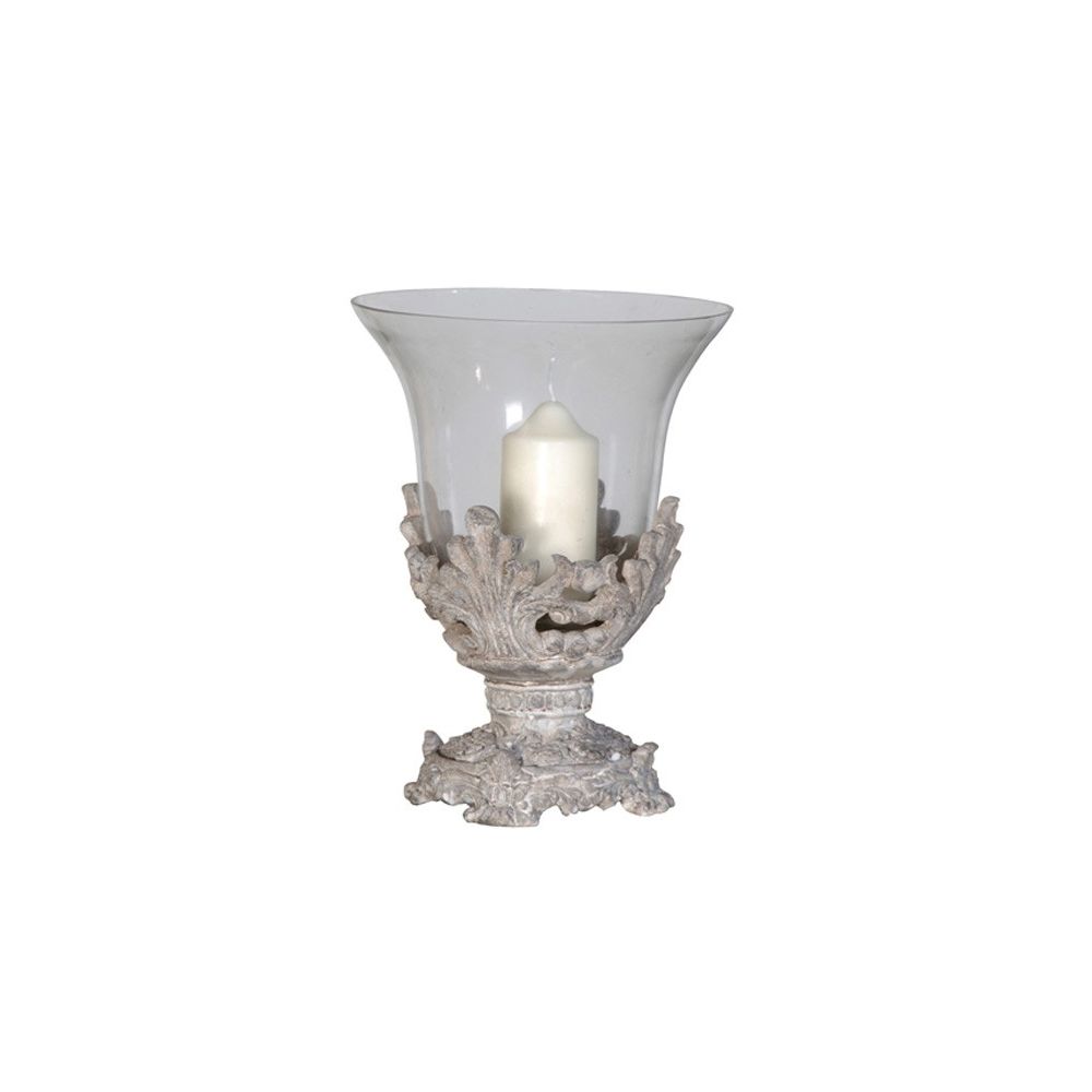 Decorative Candle Holder with Glass