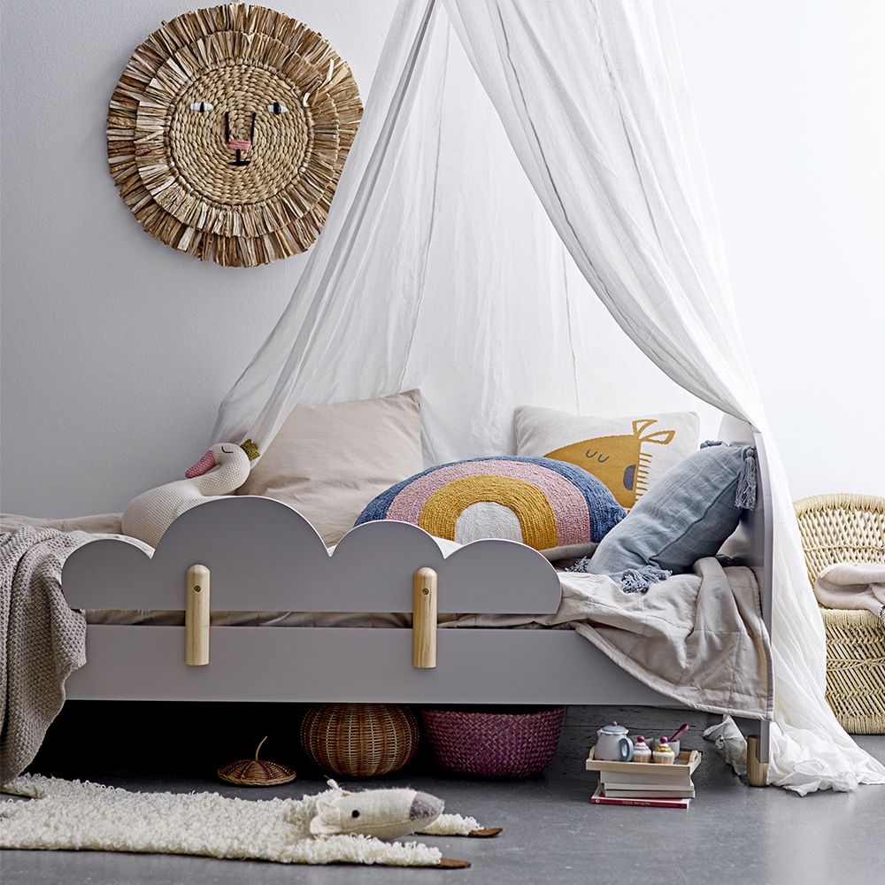 A lovely lion-inspired bohemian style kids wall decoration