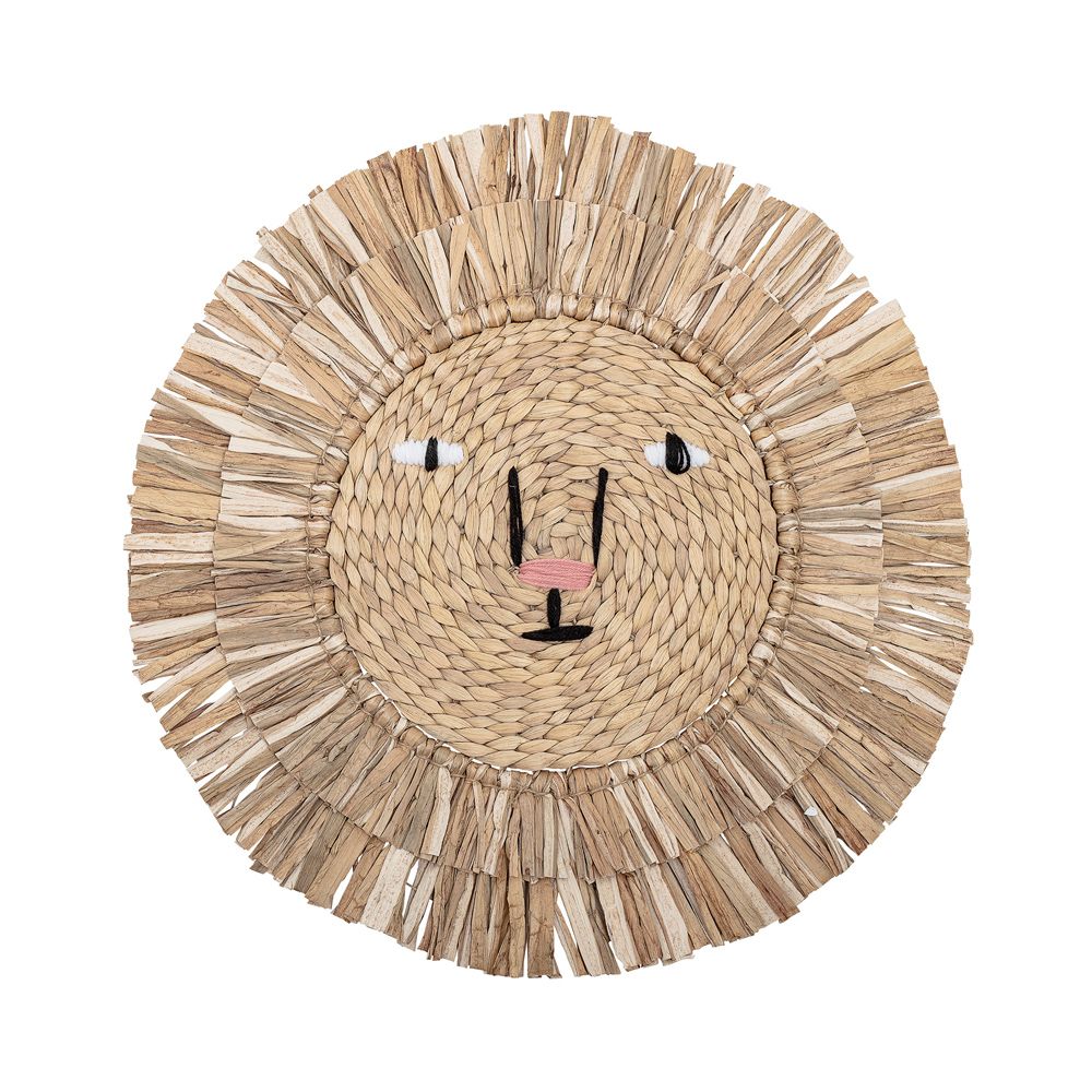 A lovely lion-inspired bohemian style kids wall decoration