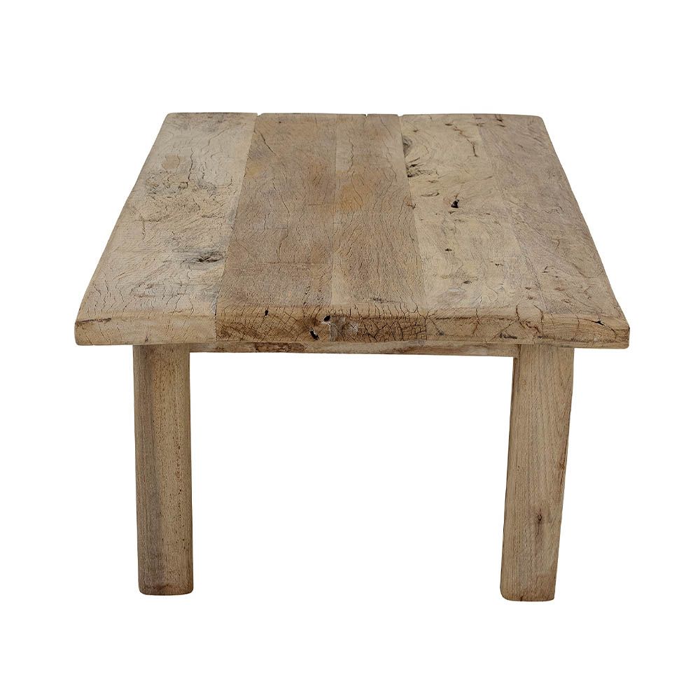 Reclaimed wood natural coffee table