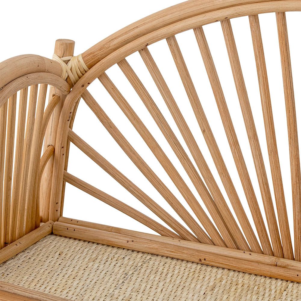 Ravishing rattan floating shelf