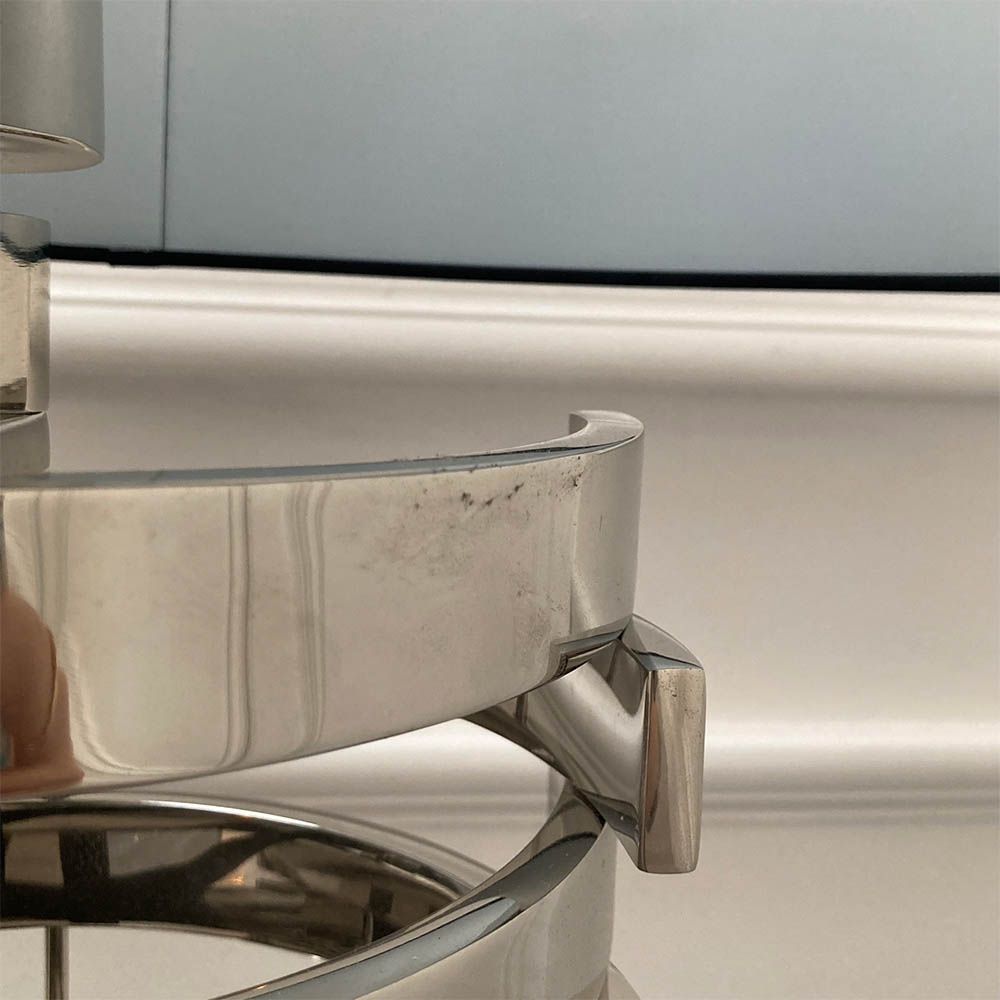 slight surface marks on top rung of the lamp