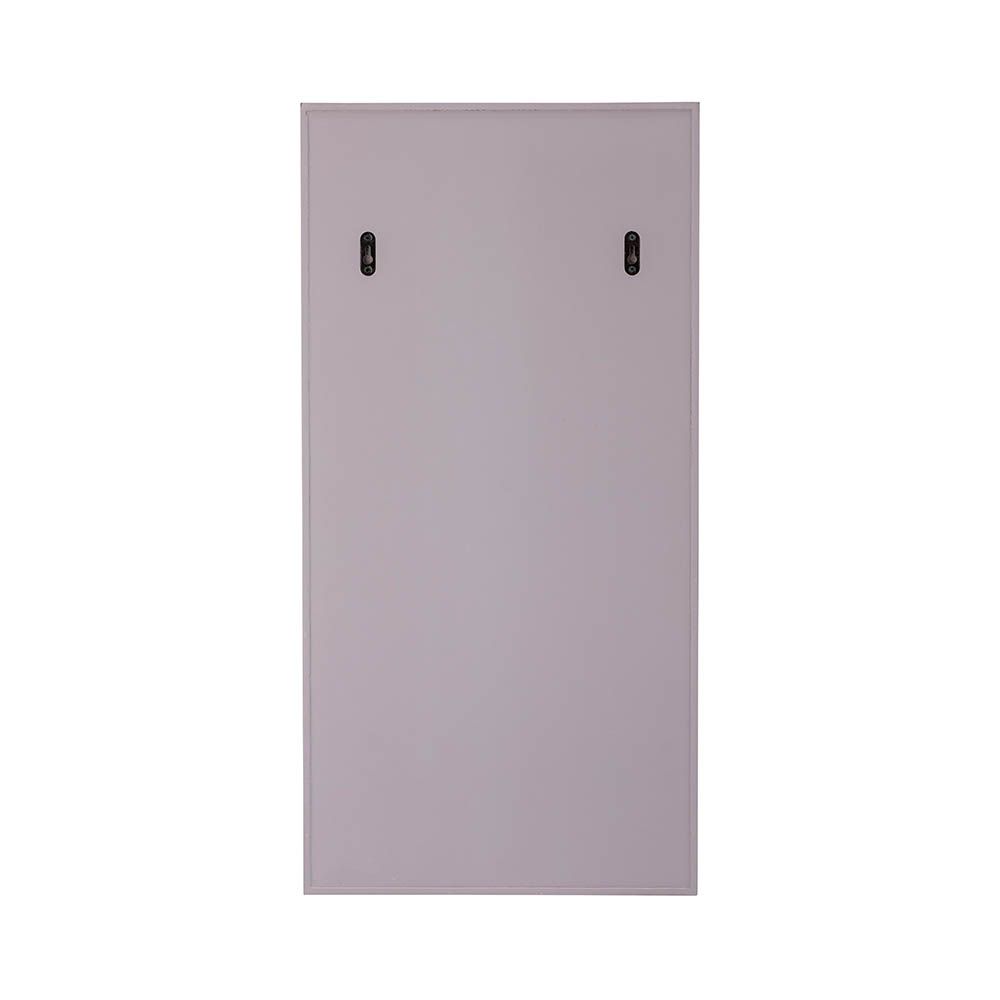 Gorgeous lilac storage cabinet with embossed diamond pattern and brass handle