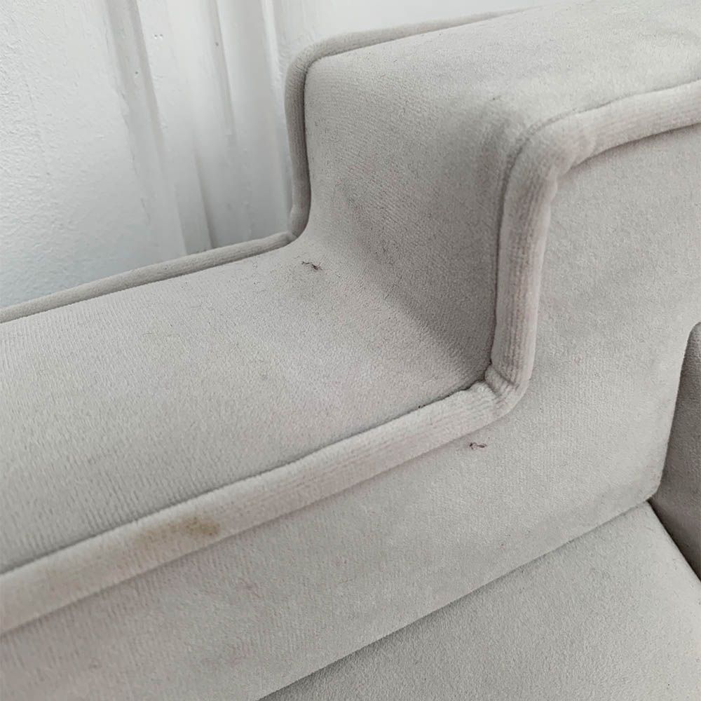 Imperfections on headboard