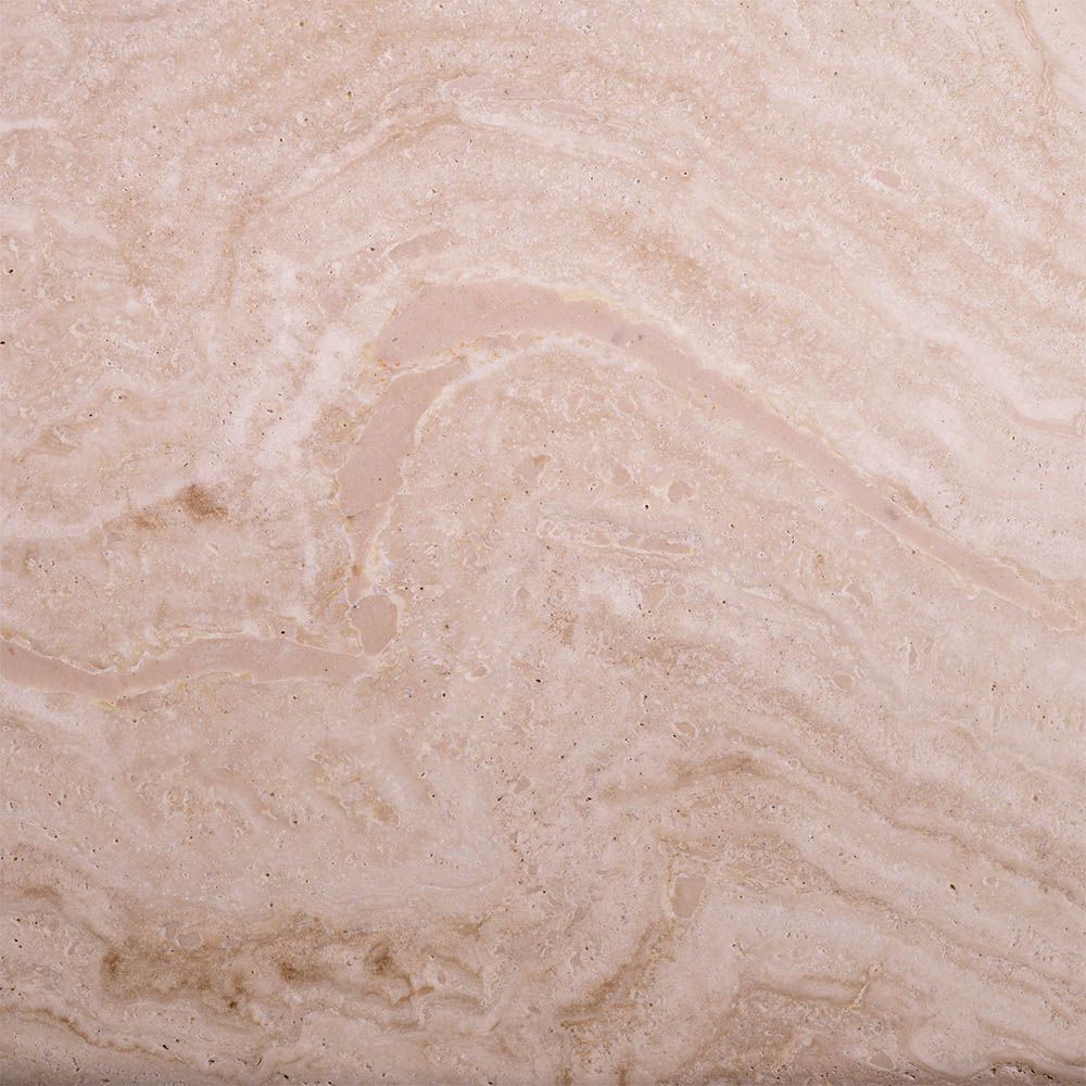 lovely and chic pure travertine coffee table