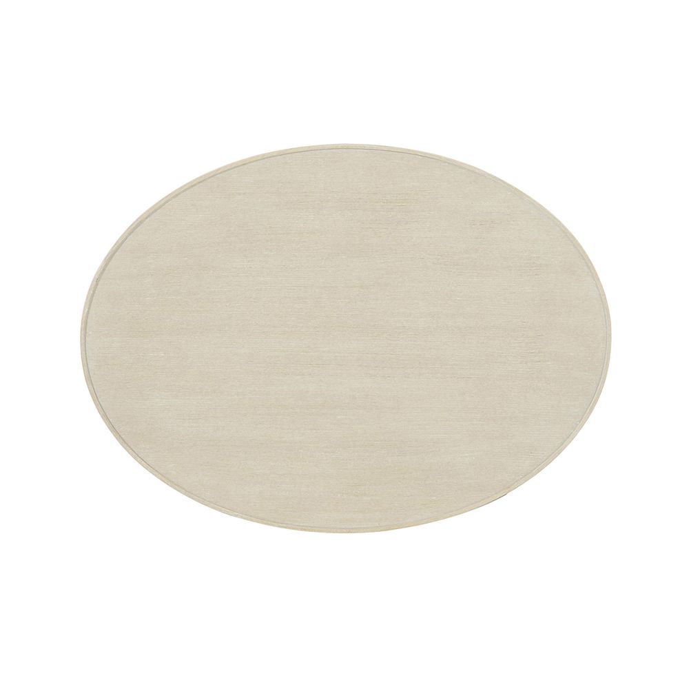 A lovely natural wood, one-drawer bedside table with nickel accents