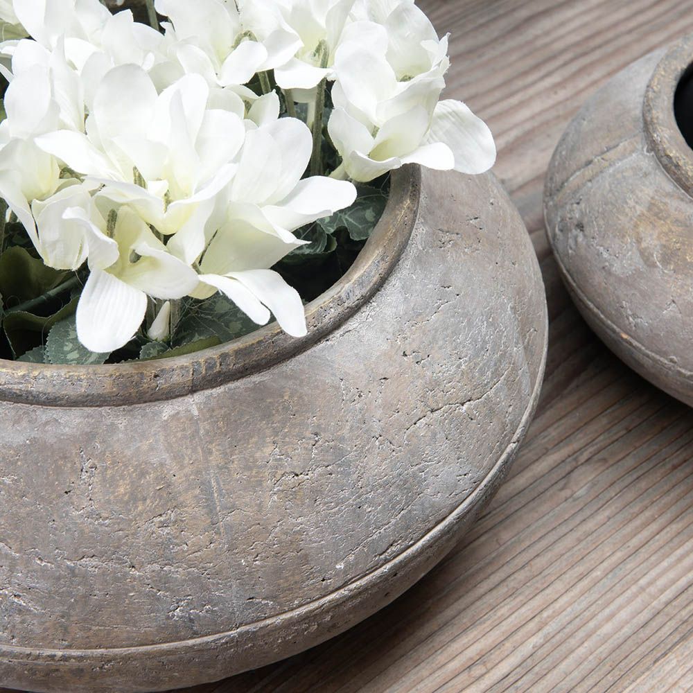 Natural finish bowl/planter