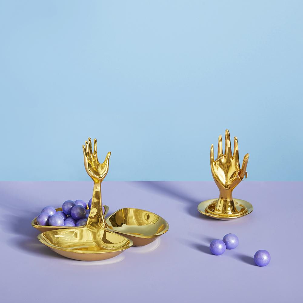 Jonathan Adler Brass Hand Ring Holder Jonathan Adler Sweetpea & Willow