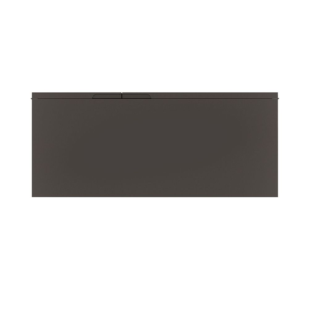 A luxury brown chest by Caracole with a champagne finish and an abundance of storage