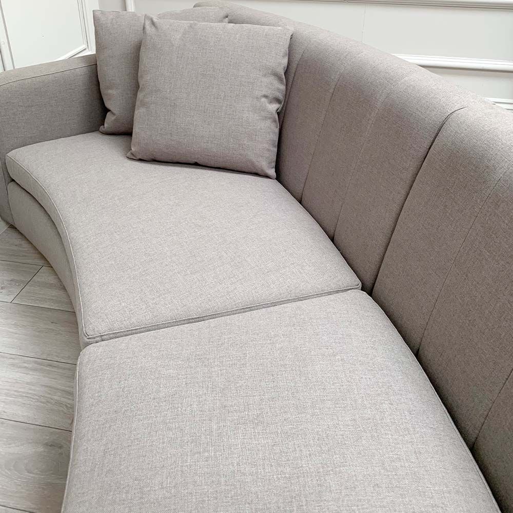 Gorgeous 3 seater sofa upholstered in our Villa Nova Fossil