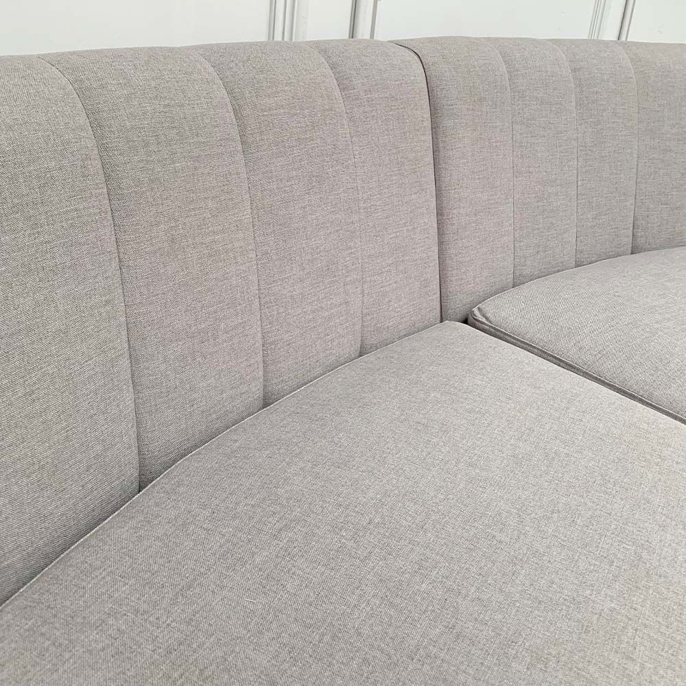 Gorgeous 3 seater sofa upholstered in our Villa Nova Fossil