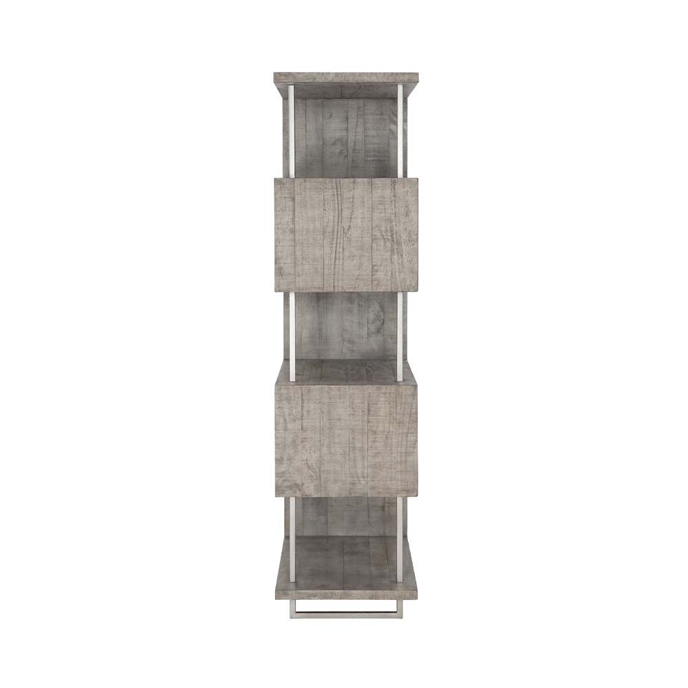 Cascading, scandinavian inspired display cabinet