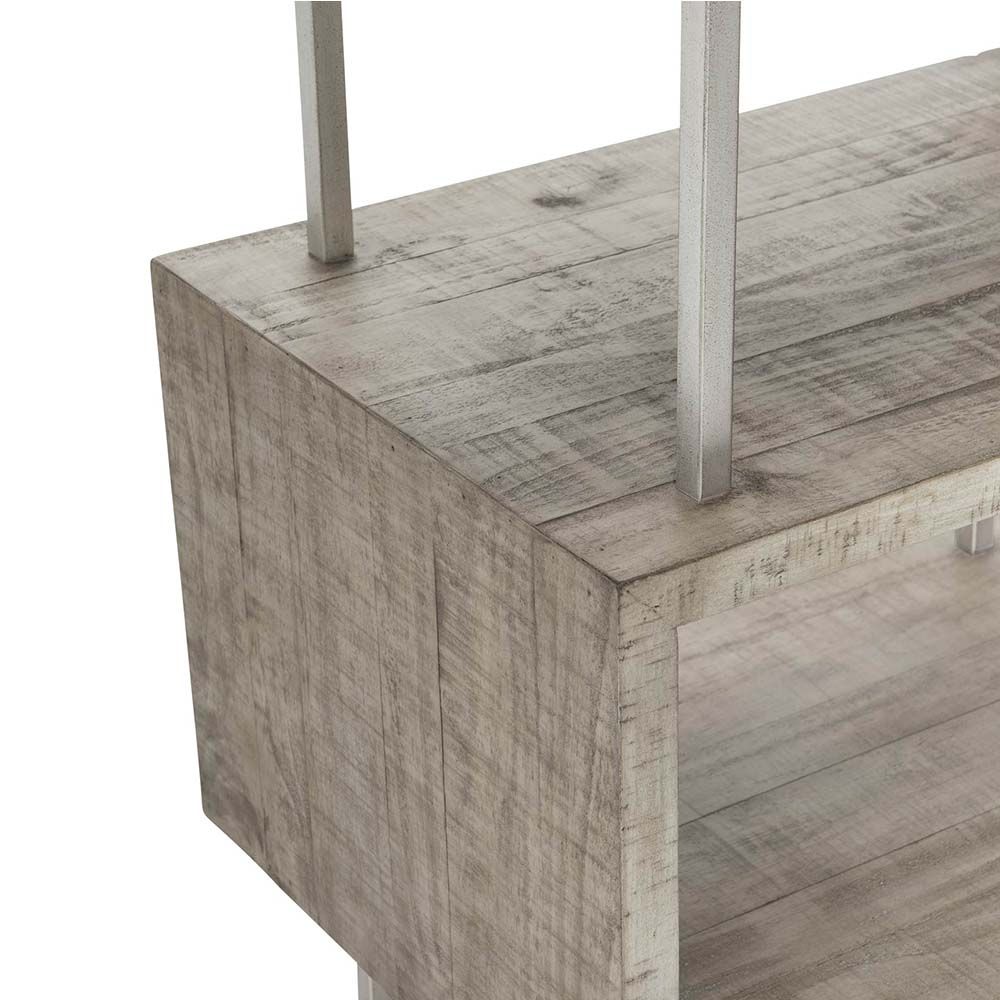 Cascading, scandinavian inspired display cabinet