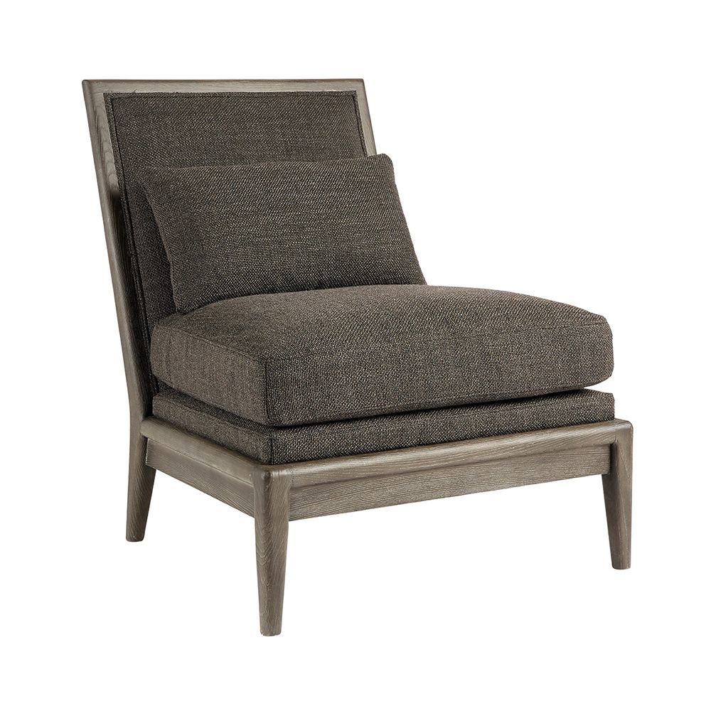 Luxury, contemporary style, ash, woven armchair