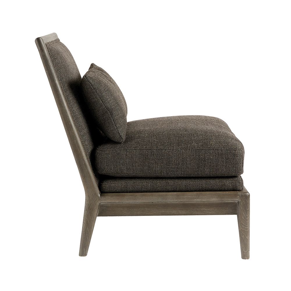 Luxury, contemporary style, ash, woven armchair