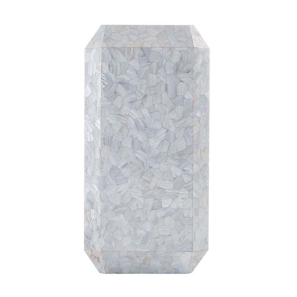 Opulent mother-of-pearl inlay console table