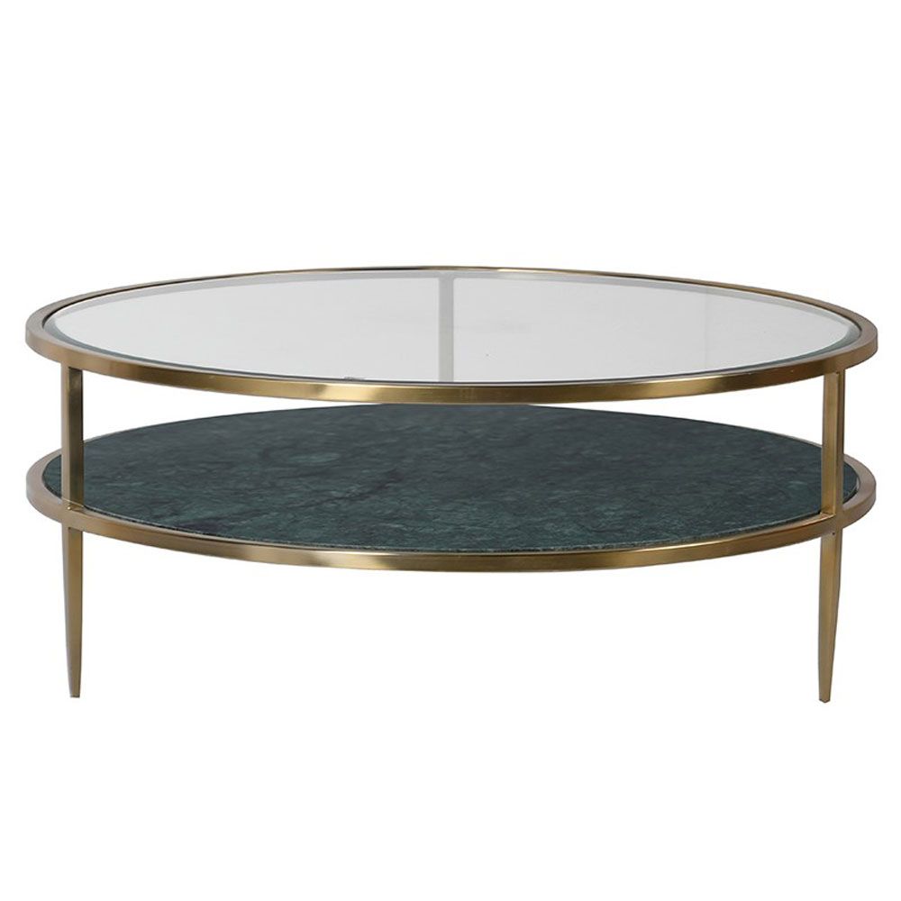 Green Marble Coffee Table Living Room Sweetpea & Willow