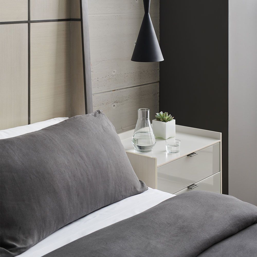Simple and stunning modern bedside table