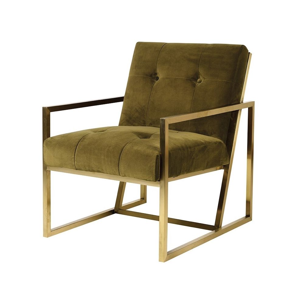 Margela Metal Framed Chair