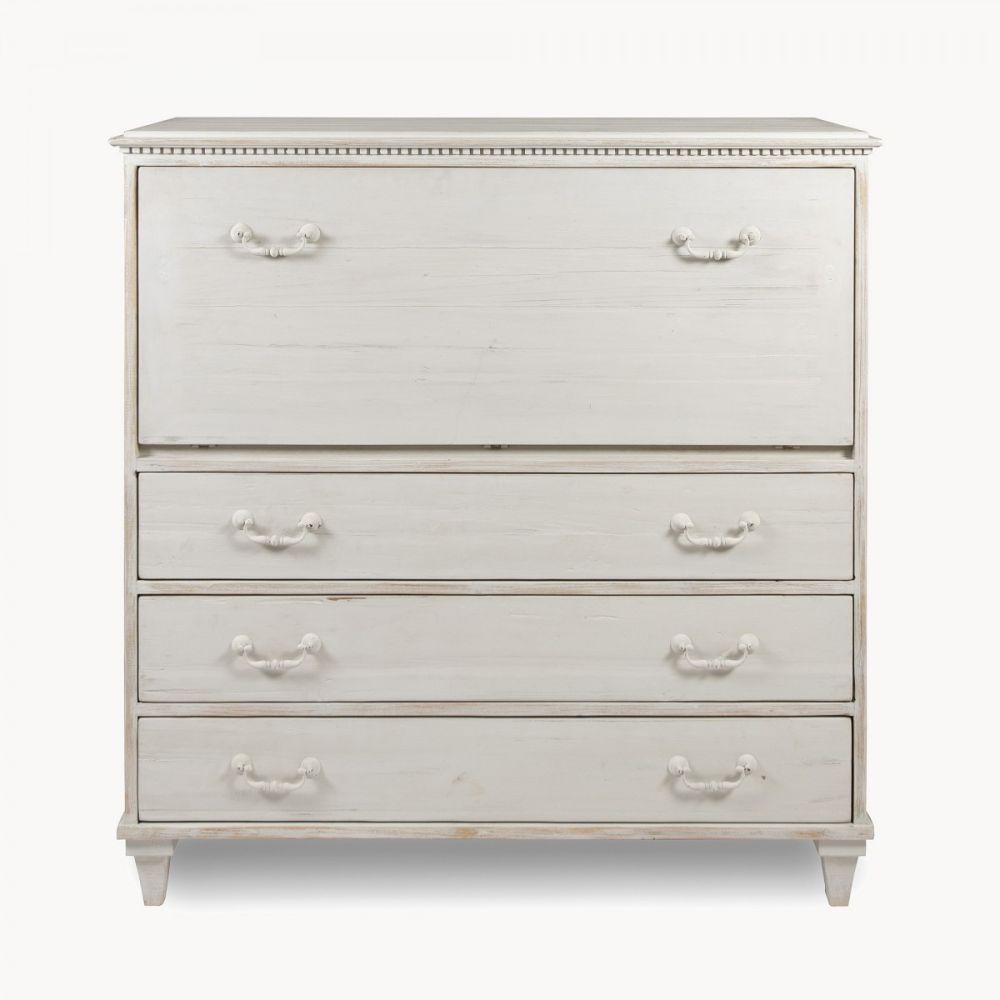 Beautiful, quaint bureau desk with plenty of storage and fold away desk