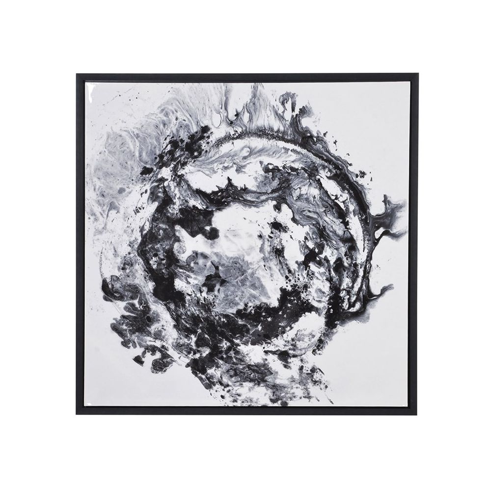 Obsidian Ink Framed Print