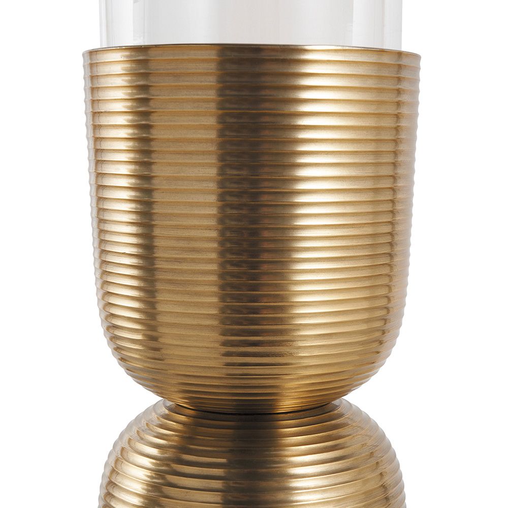 Striking gold Comete candle holder