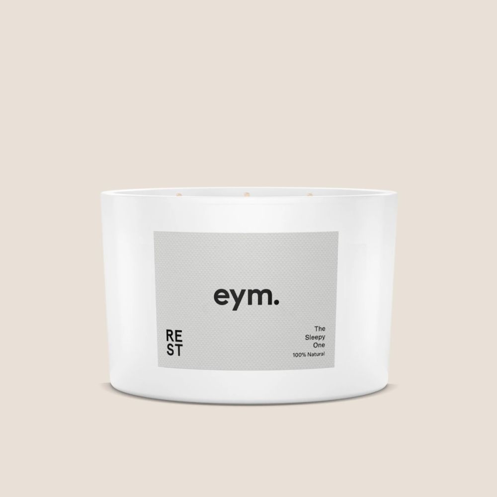 A luxurious restful candle with a camomile, lavender and ylang ylang scent