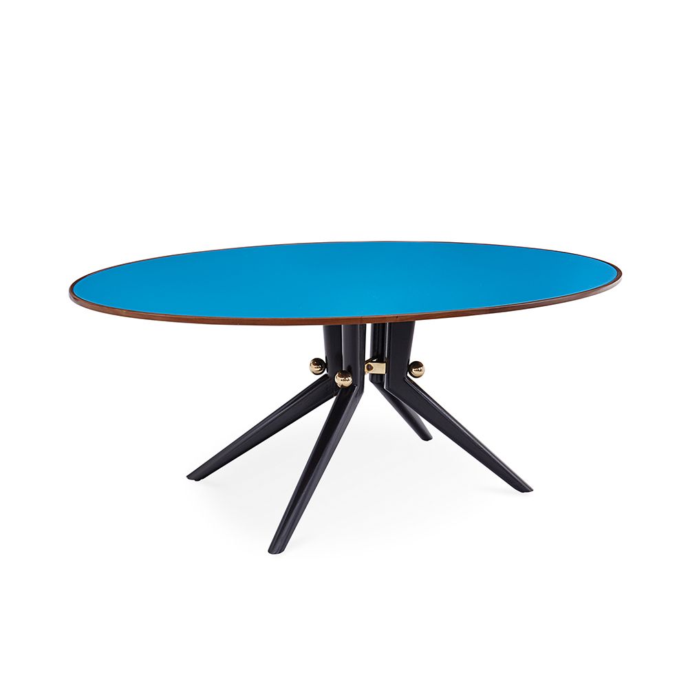 Jonathan Adler Trocadero Dining Table - Turquoise