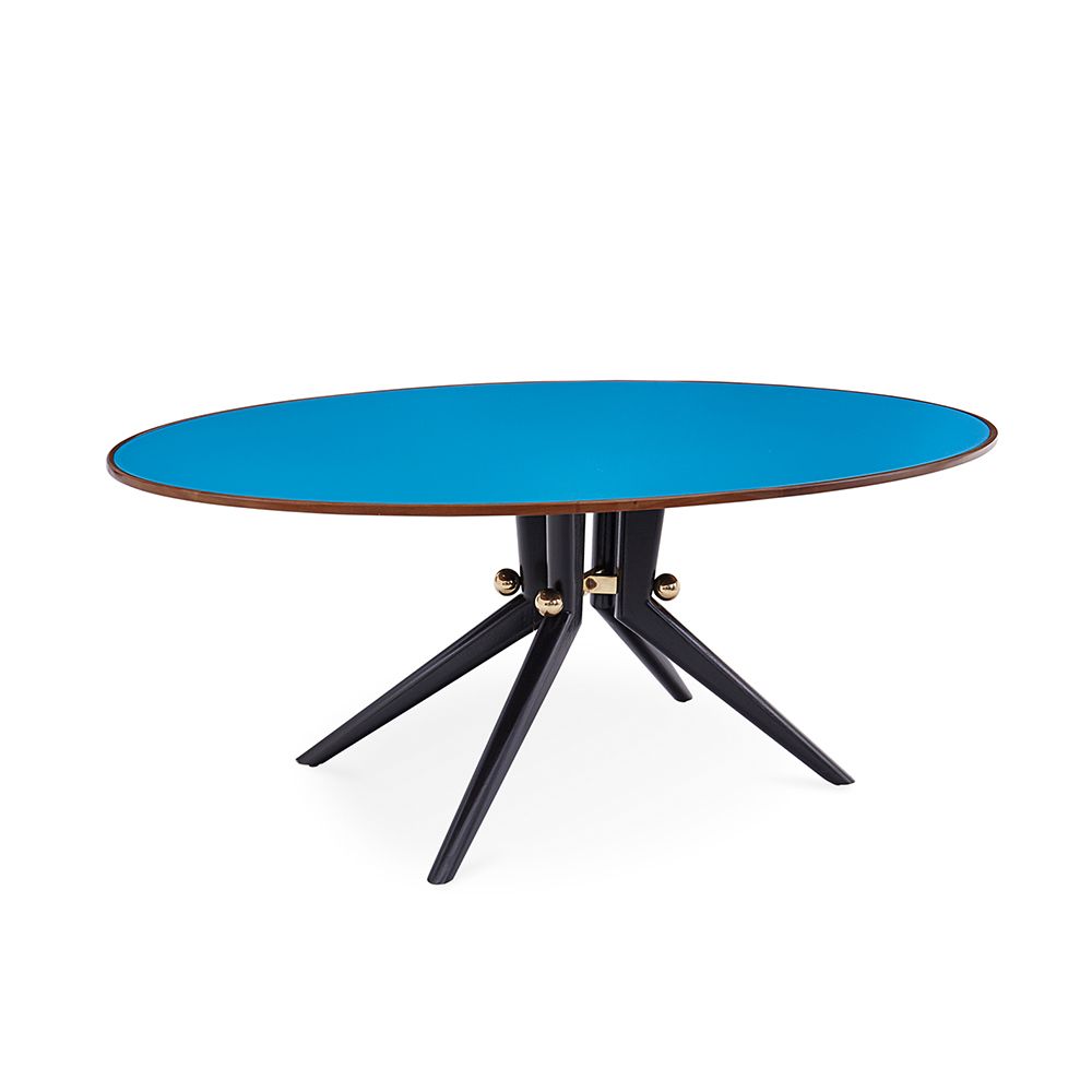 Jonathan Adler Trocadero Dining Table - Turquoise