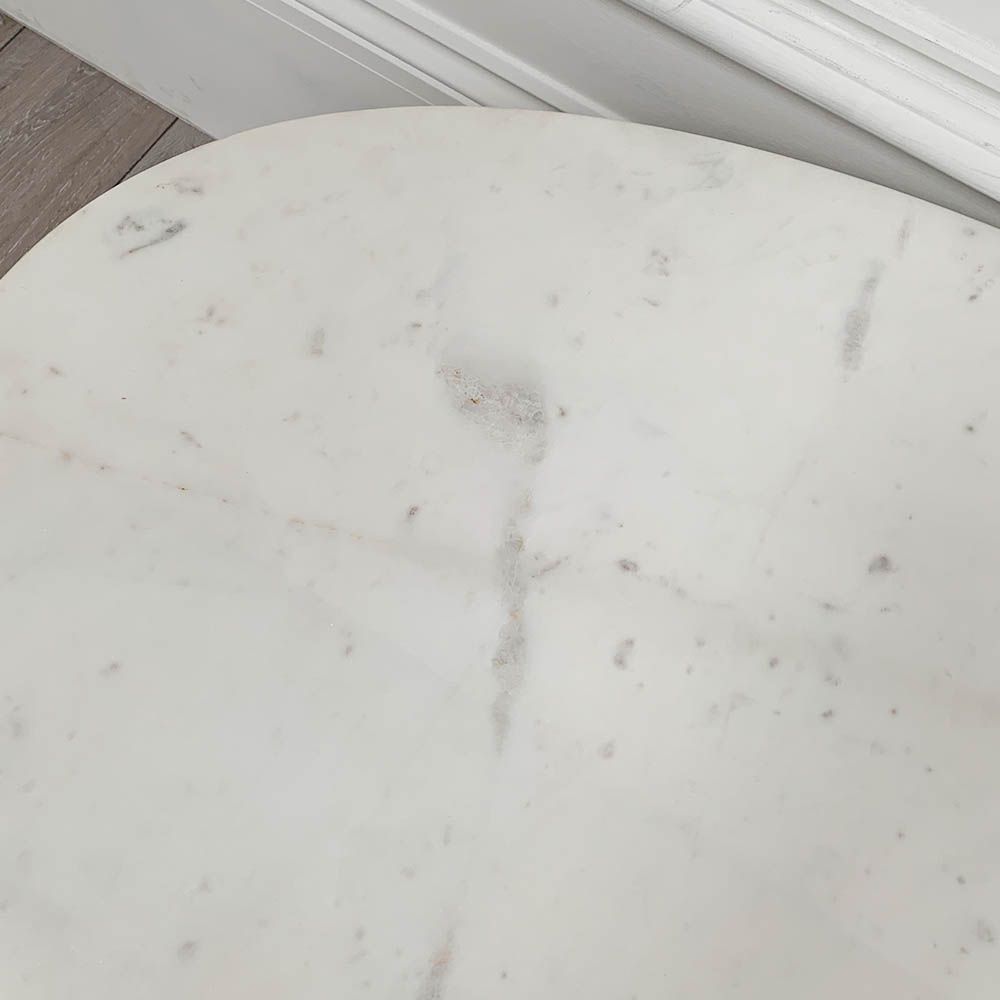 White marble surface with some inconsistencies